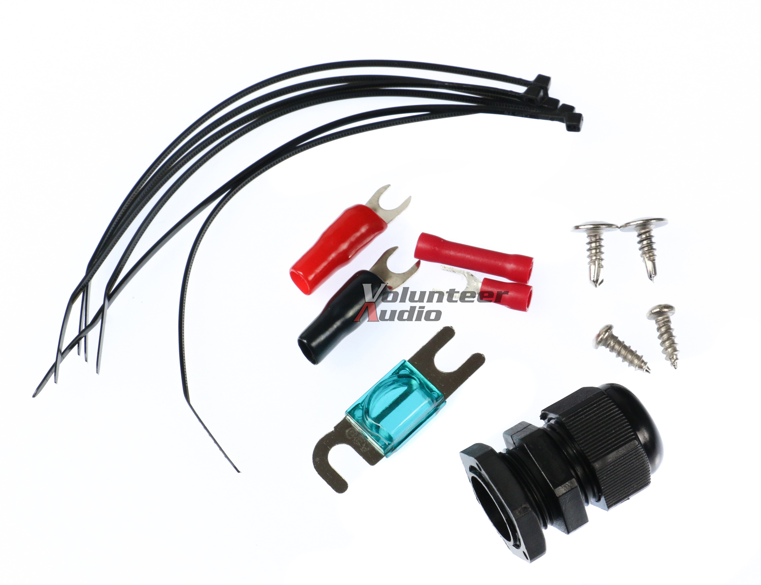 Efx 8Ga Ofc Amp Kit Efxakc8B 60Amp Remote Wire Spade Terminals Bulkhead eBay